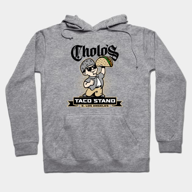 CHOLO'S TACO STAND Hoodie by ROBZILLA